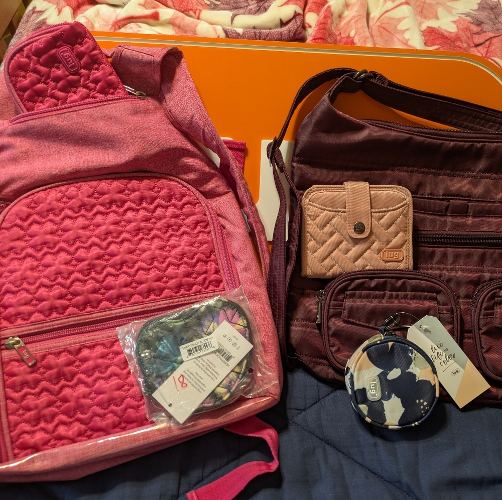Lug Lot, 6 Pieces